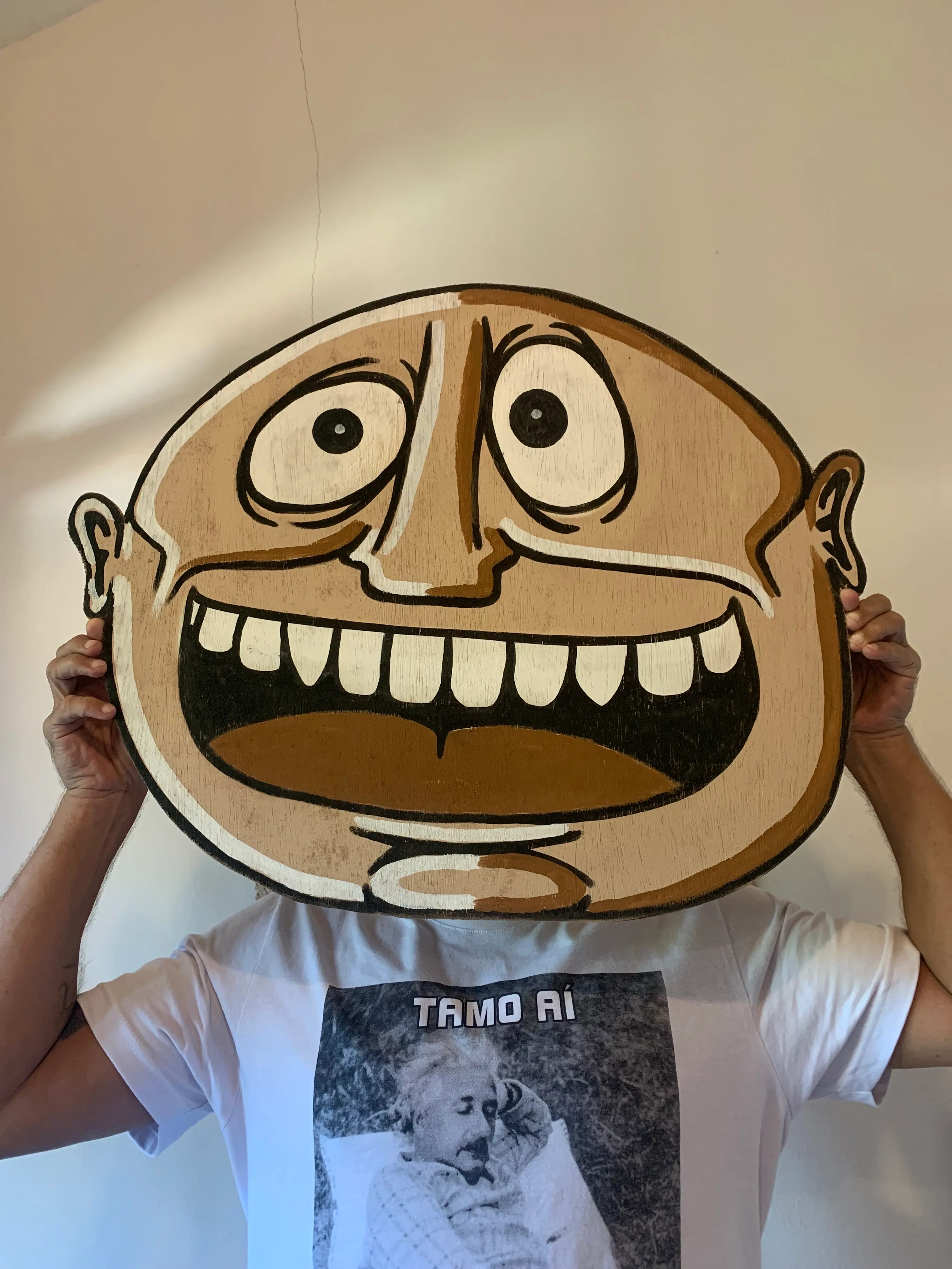 Gus lúdico com Máscara de Carinha
