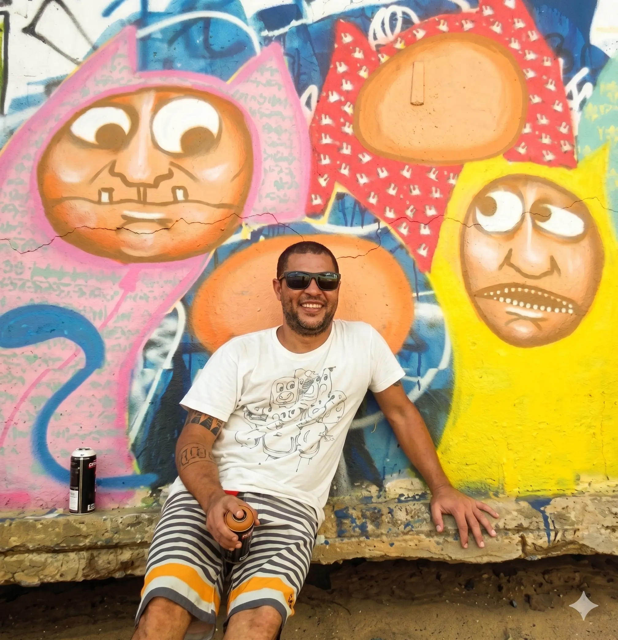 Gus e suas raízes na Arte Urbana